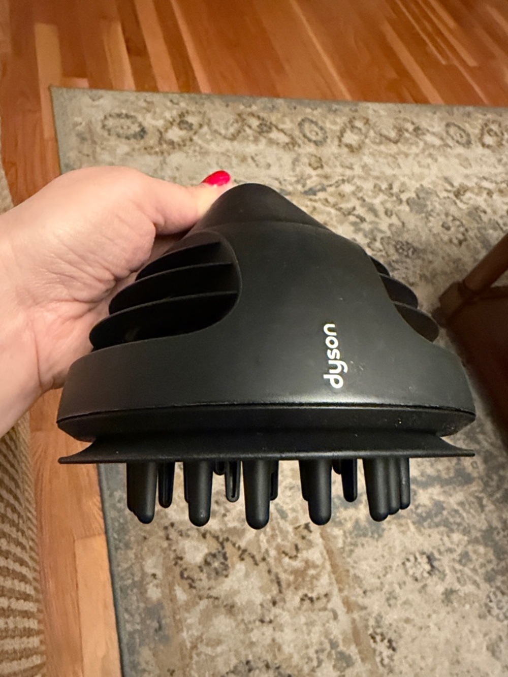 Dyson Air Wrap Black Styling Diffuser Attachment